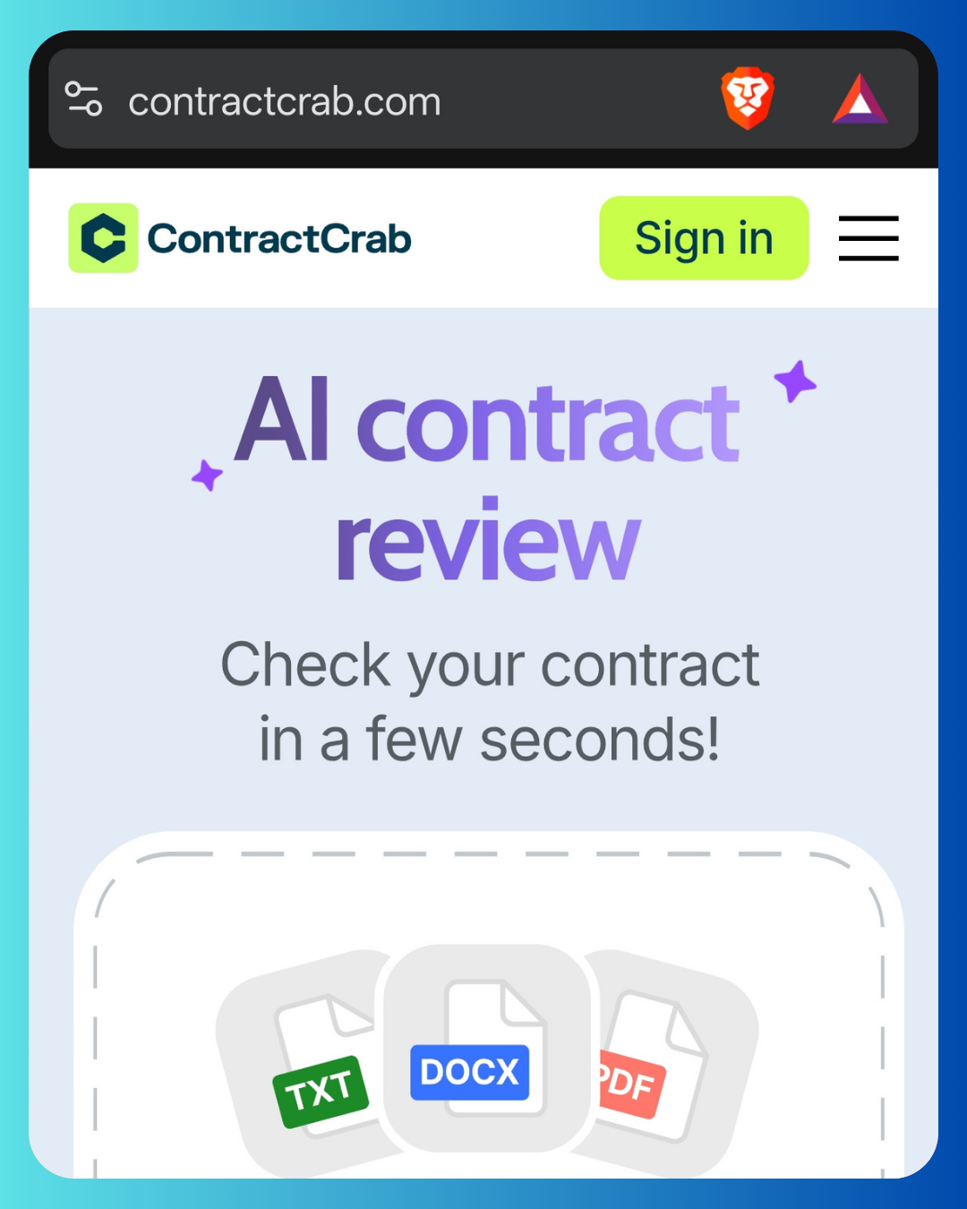 ContractCrab